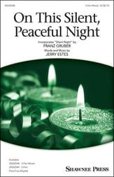 On This Silent, Peaceful Night Three-Part Mixed choral sheet music cover